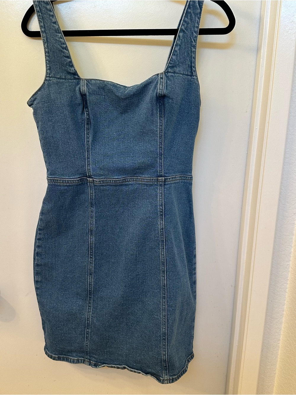 BGD urban outfitters Denim Bodycon Mini Dress - Blue